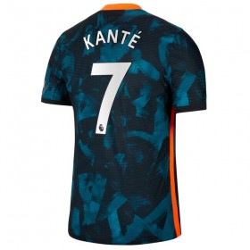 Koszulka Chelsea Kante 7 Trzeci Stroje Piłkarskie 2021/22 Krótki Rękaw